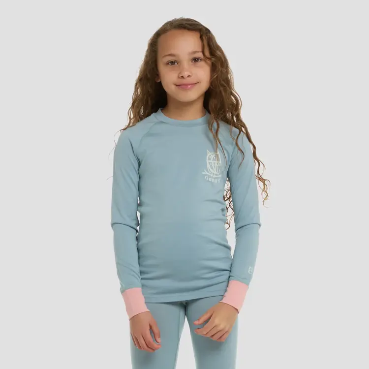 Namuk Uil Merino longsleeve "Elo"- Ice Blue