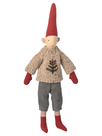 Maileg Pixy, Size 2 - Boy - Knitted sweater