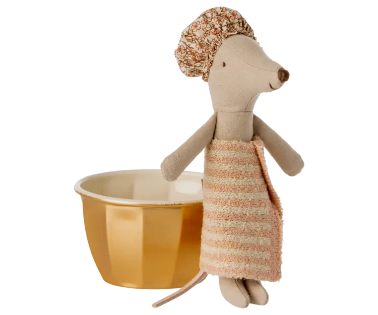 Maileg Wellness Mouse, Big Sister - Rose