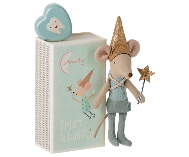 Maileg Tooth Fairy Mouse, Blue
