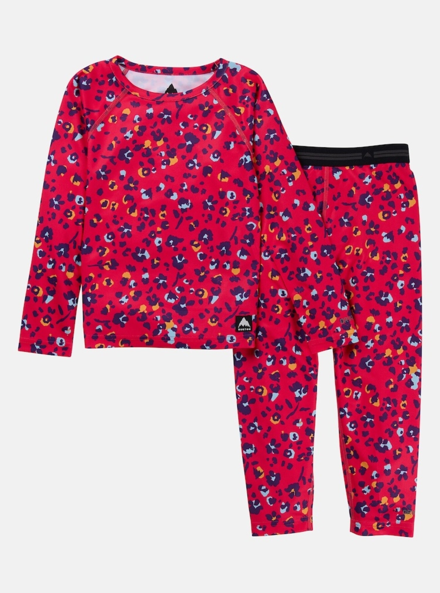 Burton Toddler Lightweight Base Layer Set - Yellow Turtle