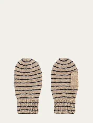 Konges Sløjd Louli Mittens - Stripe Bluie
