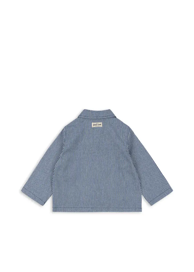 Konges Sløjd Luc Shirt Jacket - Blue Stripe