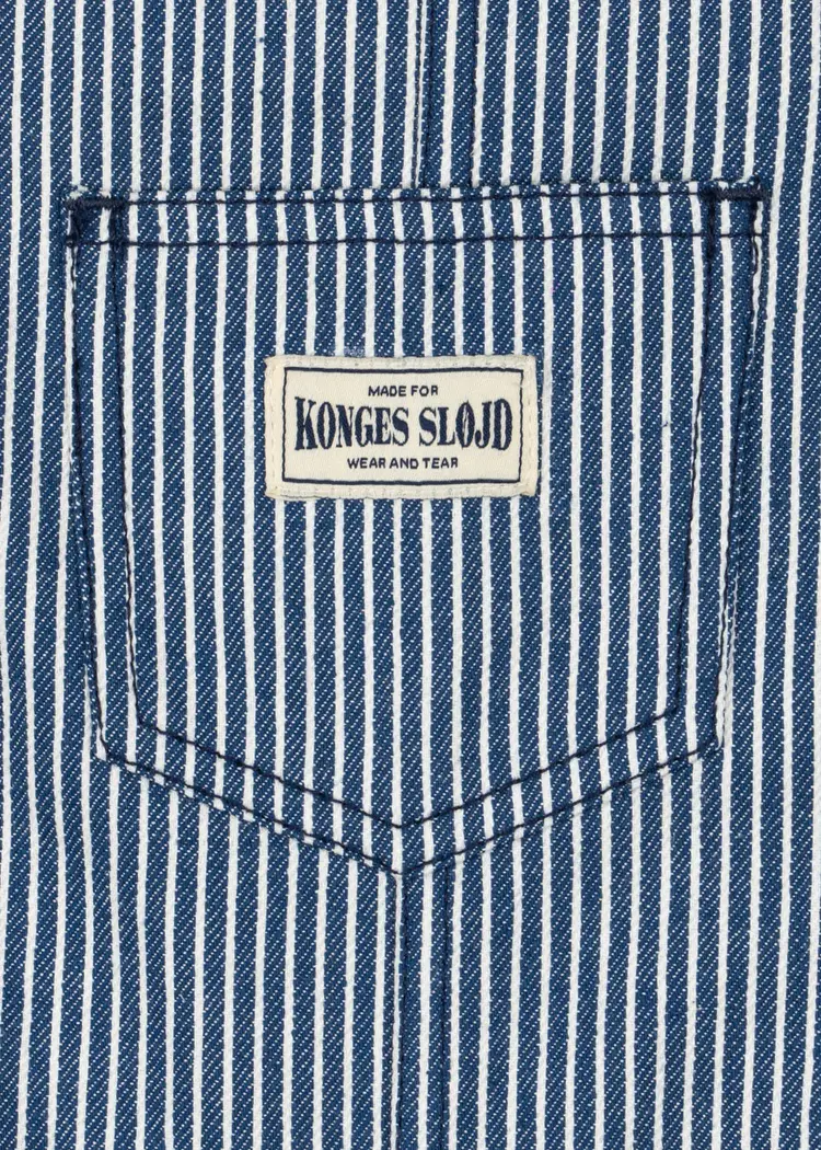 Konges Sløjd Luc Overalls - BLUE STRIPE