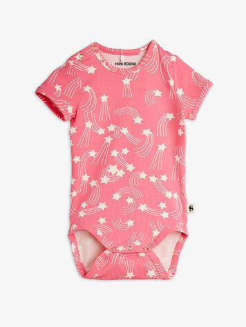 Mini Rodini Starfall Print Bodysuit