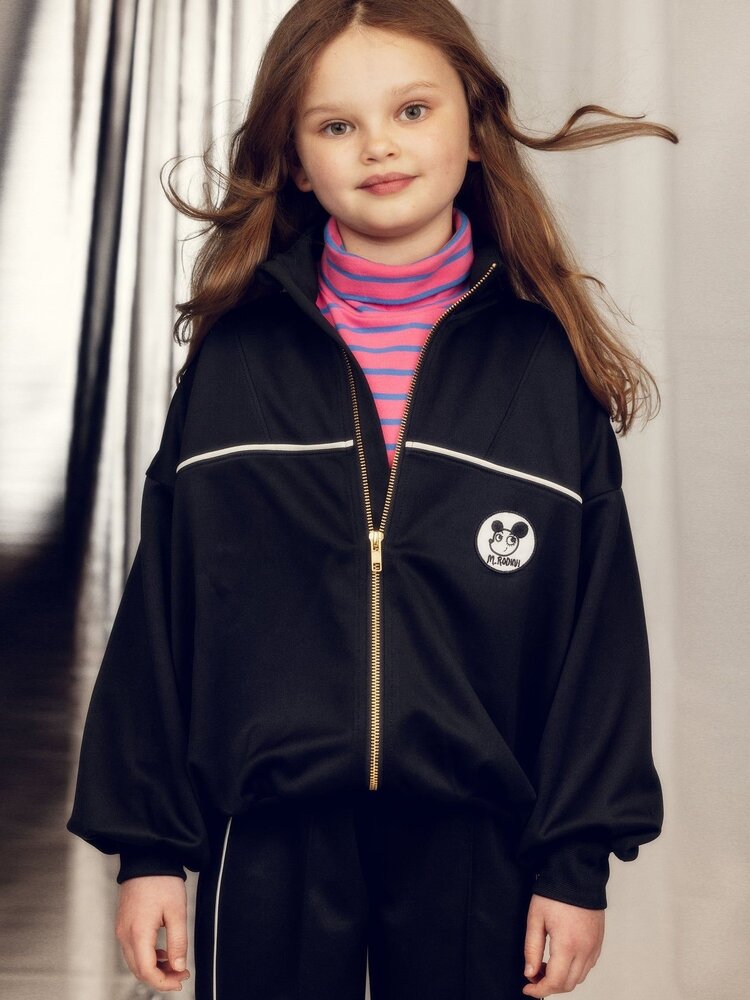 Mini Rodini Ritzratz Tracksuit Jacket- Black