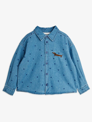Mini Rodini Dotted Denim Shirt