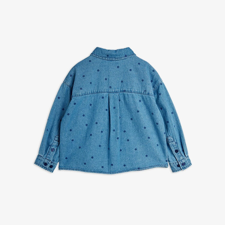 Mini Rodini Dotted Denim Shirt