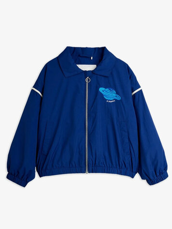 Mini Rodini Planet Nylon Jacket- Blue