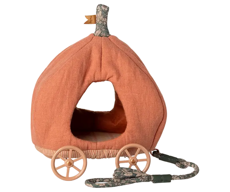 Maileg Maileg Pumpkin Carriage, Mouse