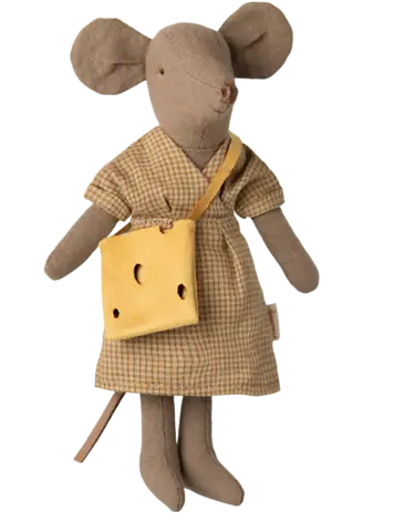 Maileg Mum Mouse - Light Brown