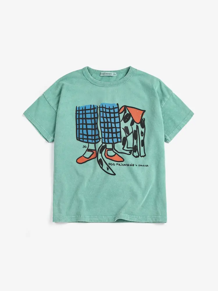 Bobo Choses Dog Friendship T‑shirt