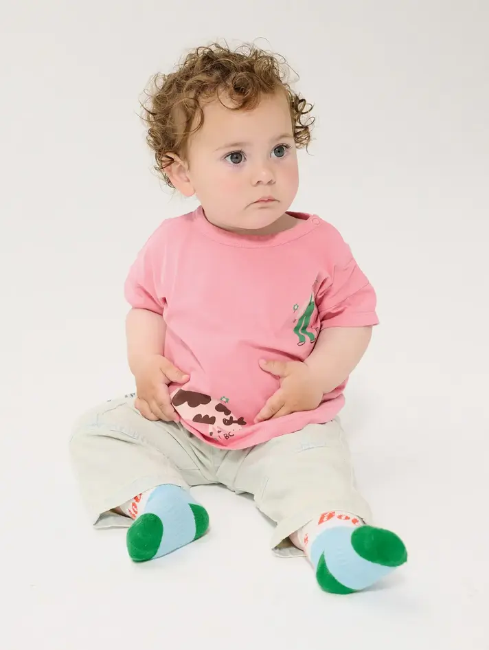 Bobo Choses Farm Adventure all over playsuit - Yellow Turtle