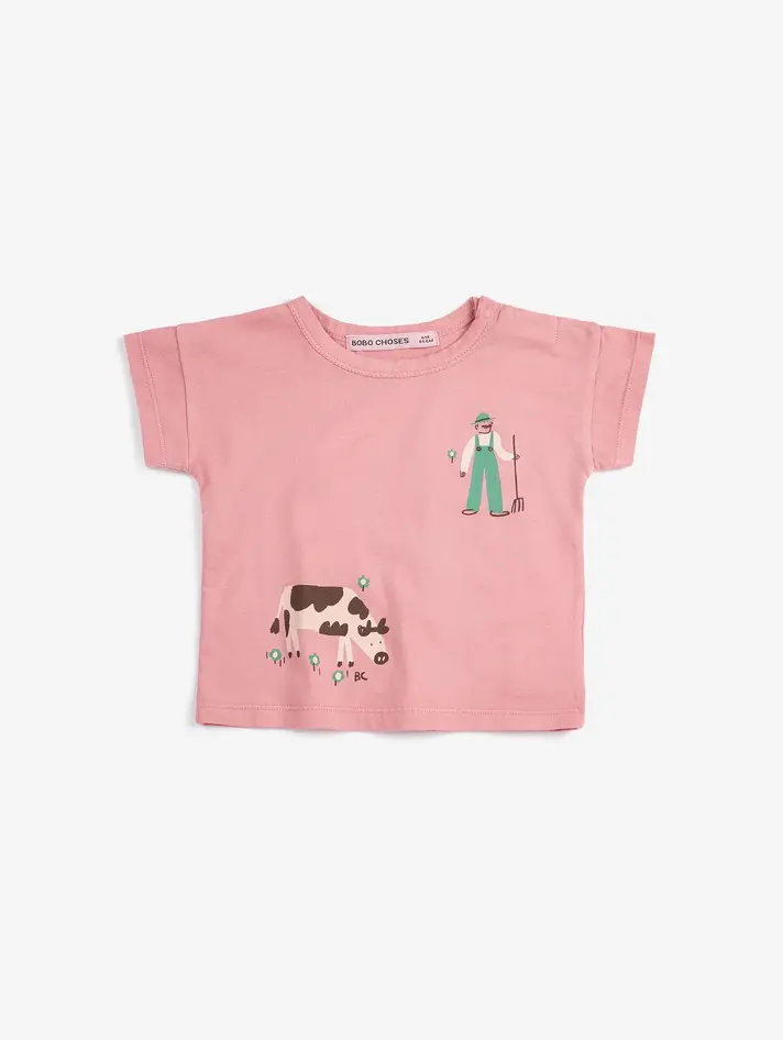 Bobo Choses Farm Adventure all over playsuit - Yellow Turtle