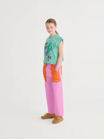 Bobo Choses Bobo Choses color block woven pants