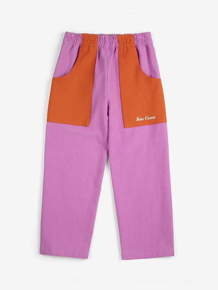Bobo Choses Bobo Choses color block woven pants