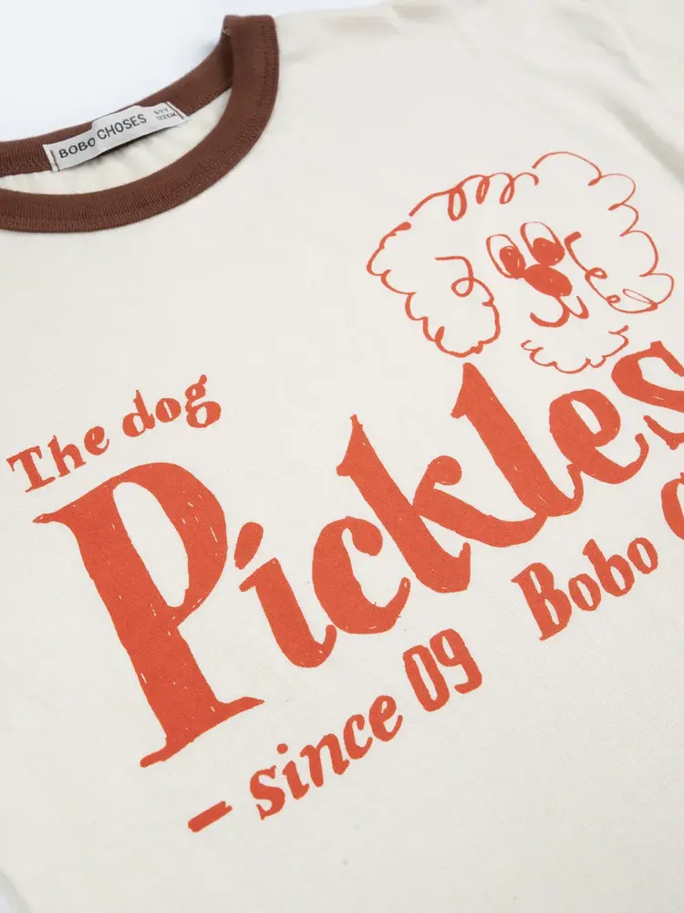 Bobo Choses Pickles The Dog T‑shirt