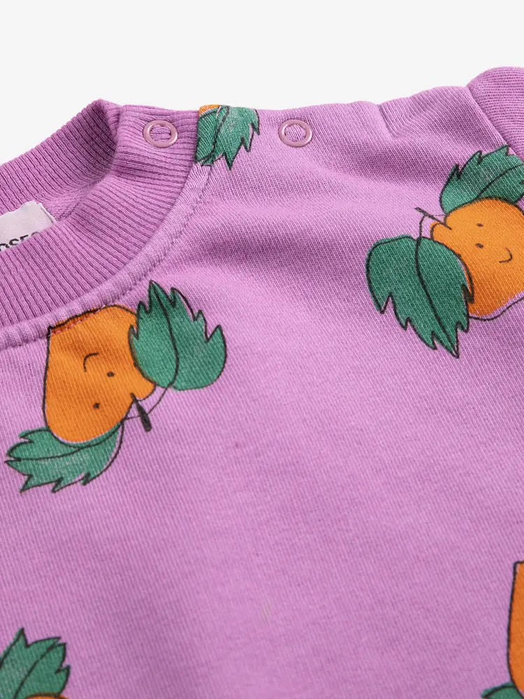Bobo Choses Tangerine all over sweatshirt
