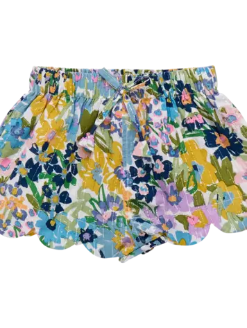 Pink Chicken Girls Scallop Shorts