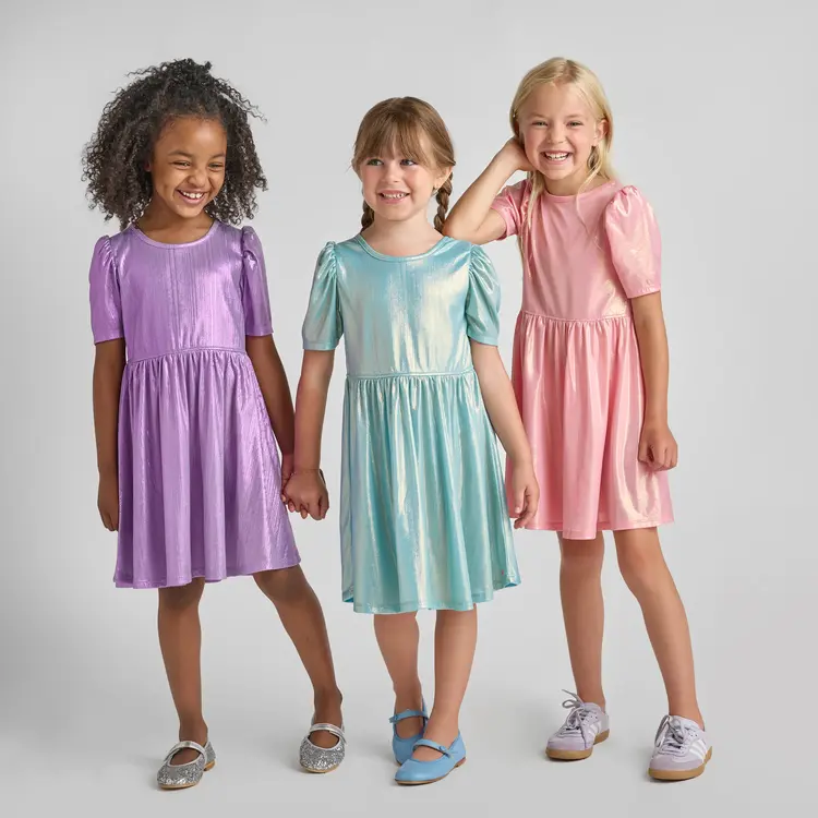 Pink Chicken Girls Lame Laurie Dress