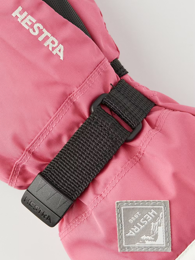 Hestra Gauntlet CZone Jr. Glove-Fuchsia & ivory