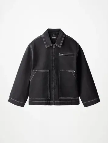Molo Hetson Jacket - WASHED BLACK