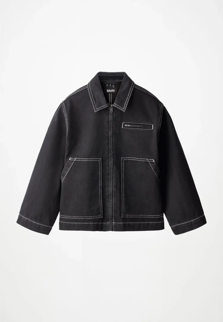 Molo Hetson Jacket - WASHED BLACK