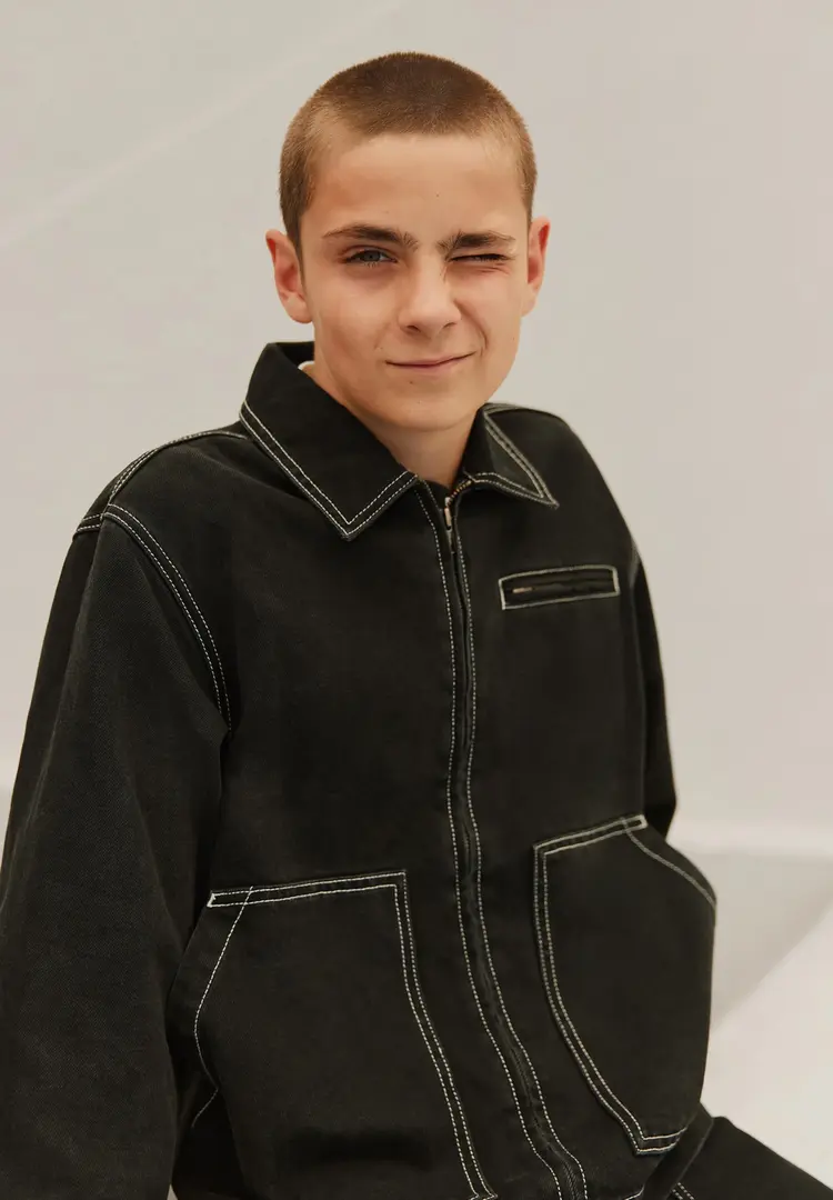 Molo Hetson Jacket - WASHED BLACK