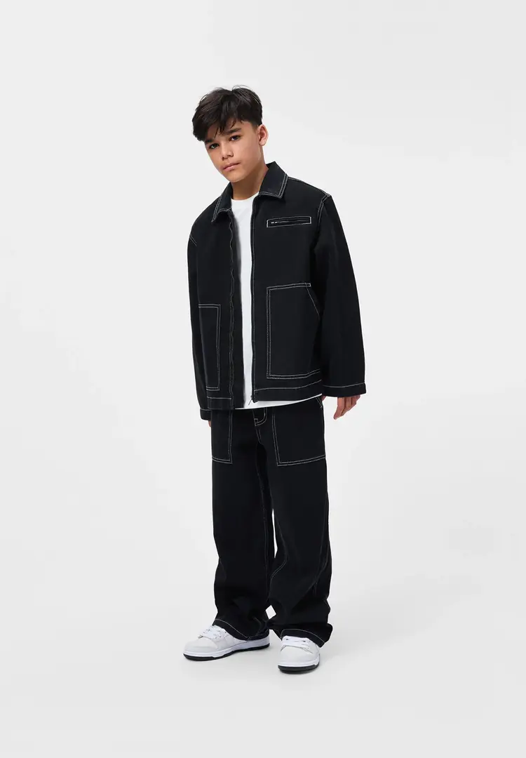 Molo Hetson Jacket - WASHED BLACK