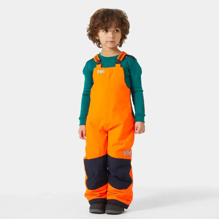 Helly Hansen Kids’ Rider 2.0 Insulated Ski Bib- Neon