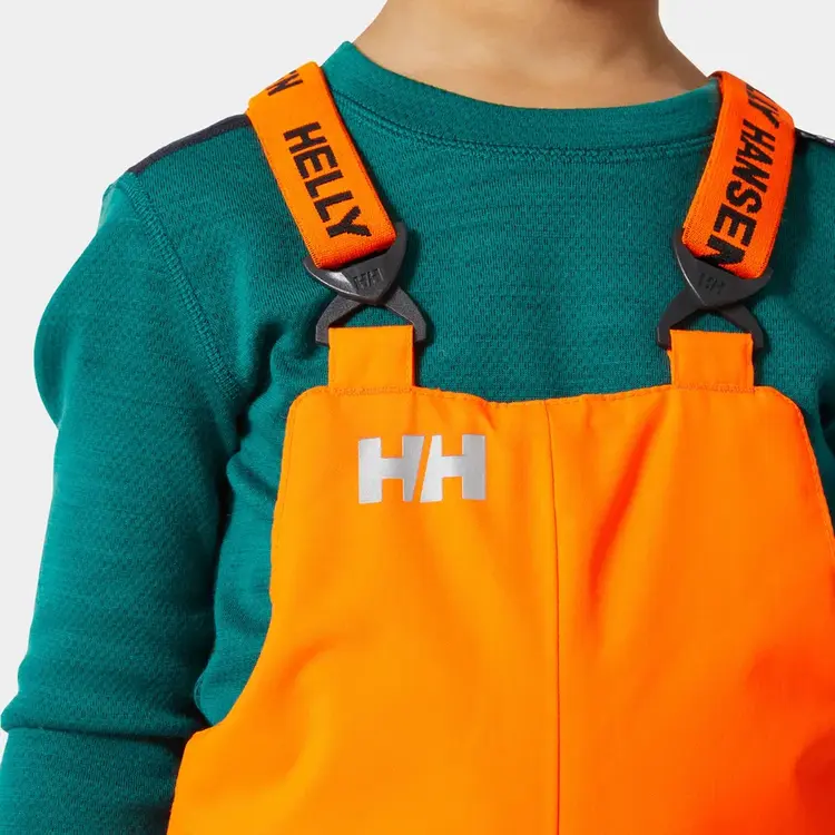 Helly Hansen Kids’ Rider 2.0 Insulated Ski Bib- Neon