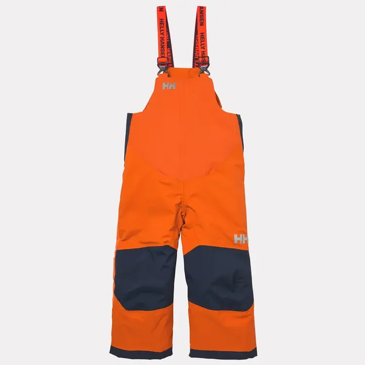 Helly Hansen Kids’ Rider 2.0 Insulated Ski Bib- Neon