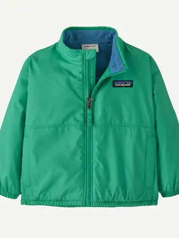 Patagonia Baby Fleece Lined Windbreaker Jacket- AQST