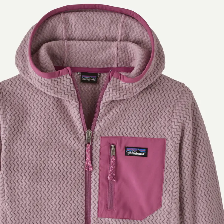 Patagonia Kids' R1® Air Full-Zip Hoody- QVLT