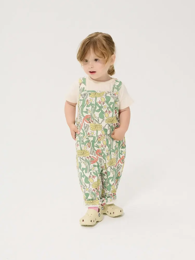 Bobo Choses Color Herbalist all over dungaree