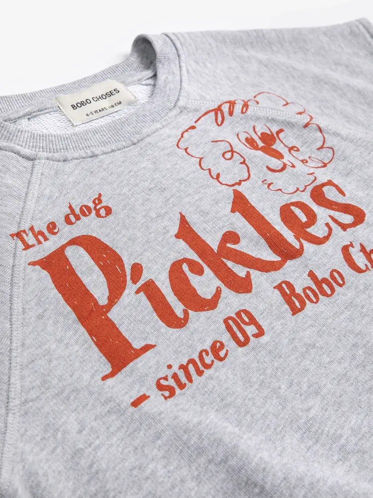 Bobo Choses Pickles The Dog sleeveless sweatshirt