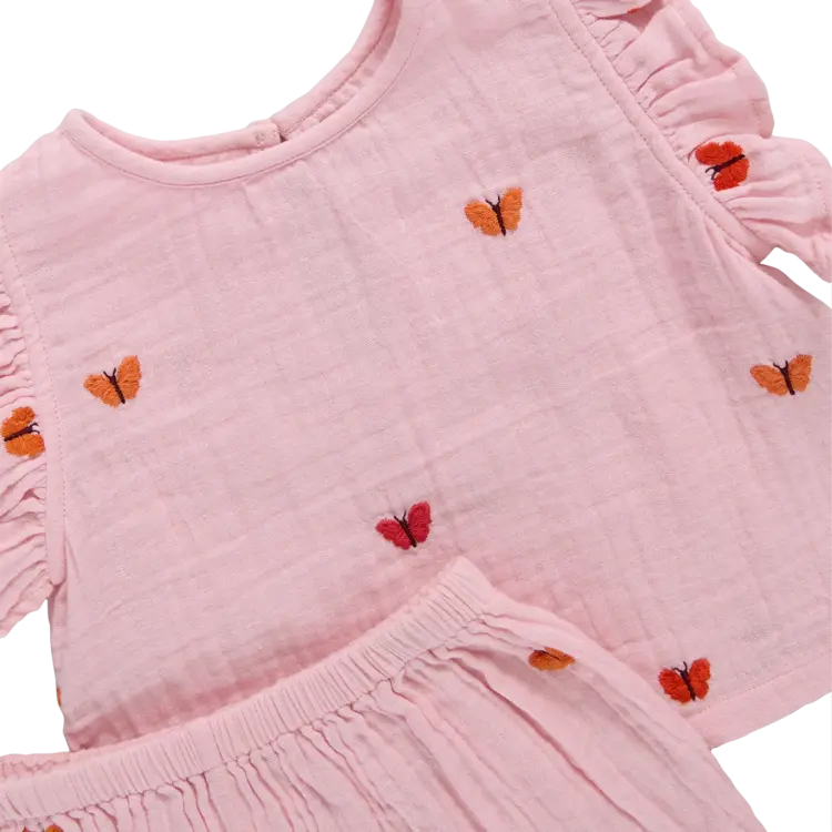 Pink Chicken Girls Roey 2pc Set - Butterfly