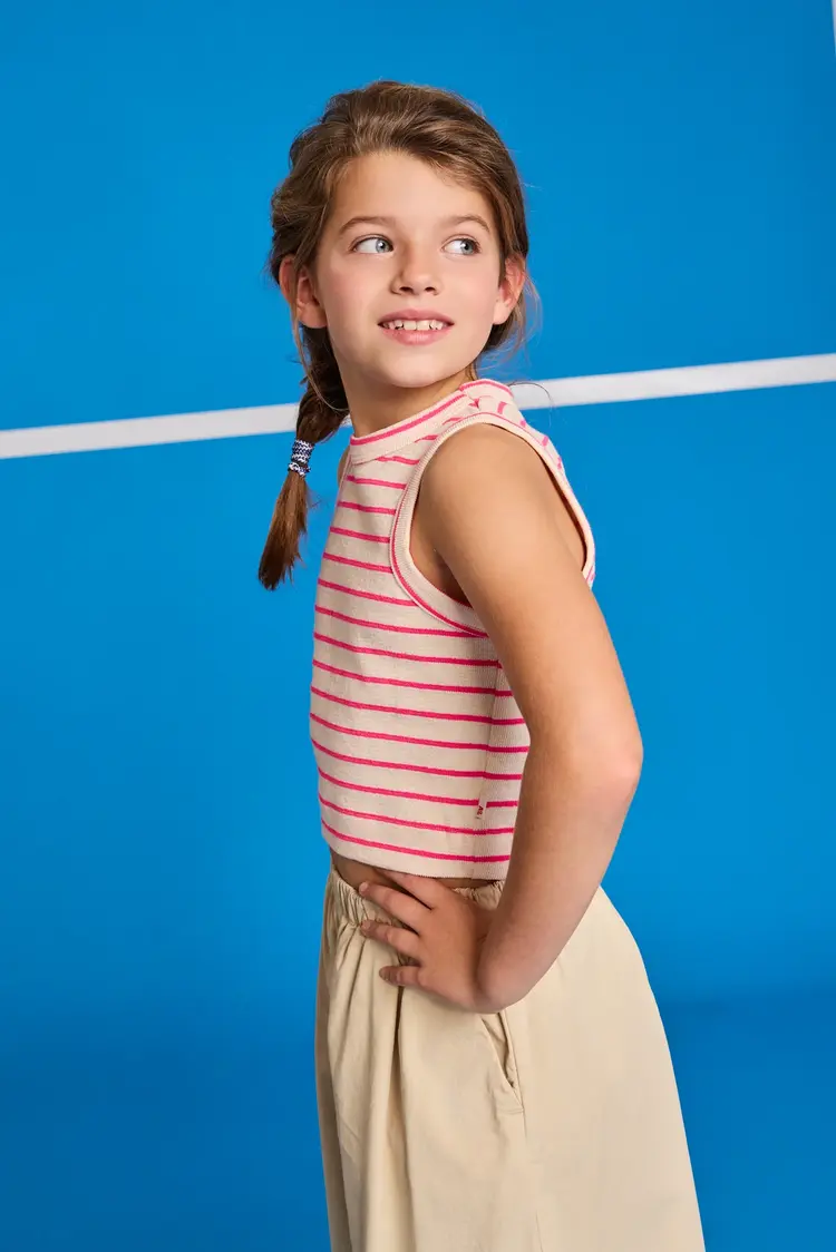 AO76 Melli T-Shirt Stripe - PINK