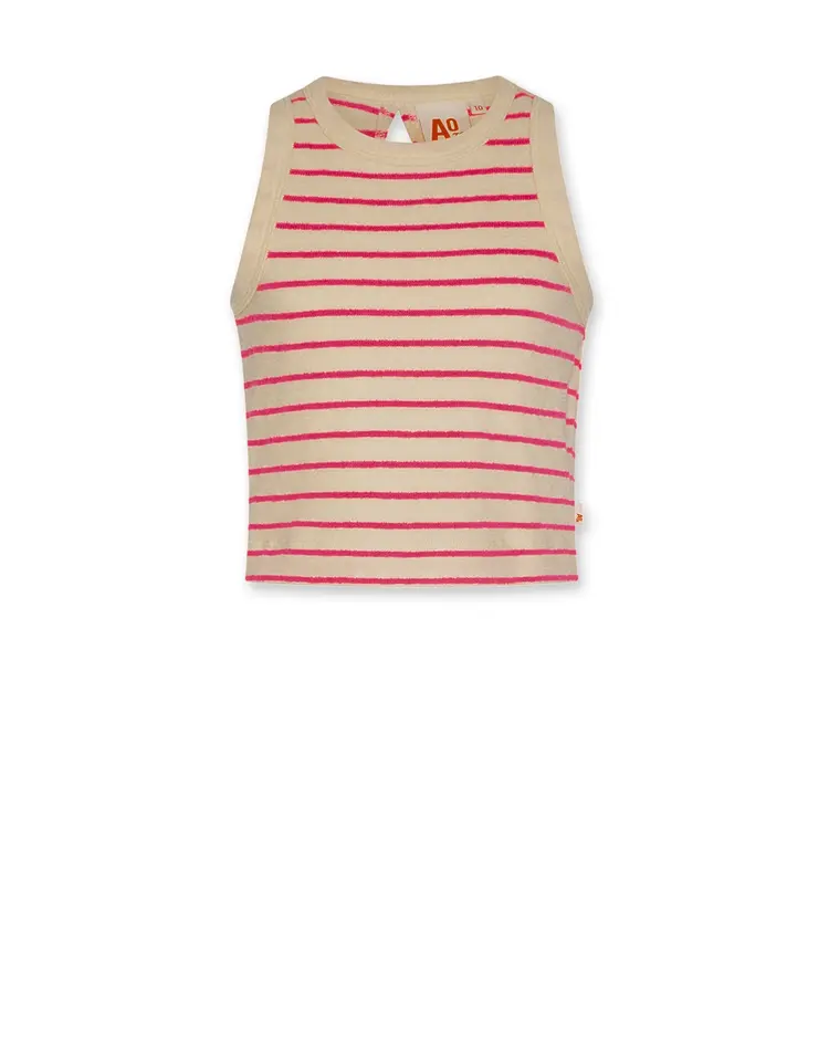 AO76 Melli T-Shirt Stripe - PINK