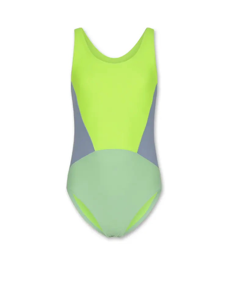 AO76 Sun Swimsuit - FLUO YELLOW