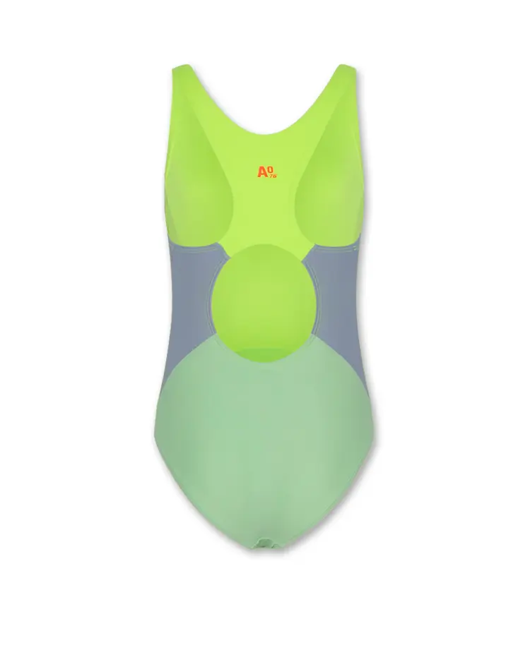 AO76 Sun Swimsuit - FLUO YELLOW