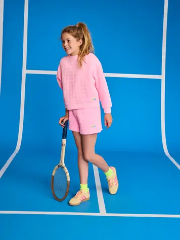 AO76 Violetta Sweater Sunseeker GD - FLUO PINK