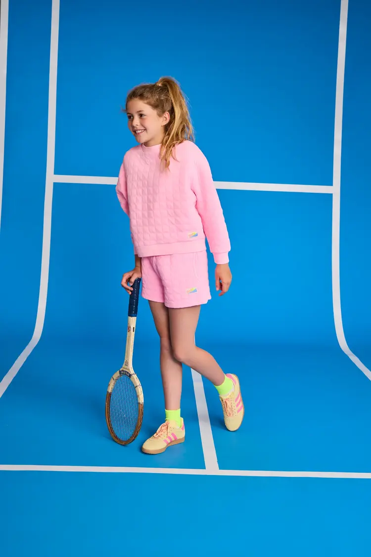 AO76 Violetta Sweater Sunseeker GD - FLUO PINK