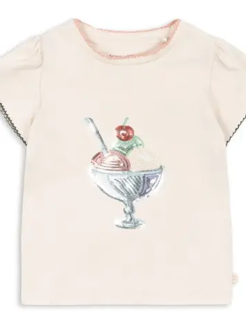 Konges Sløjd Famo Puff Tee - Ecru