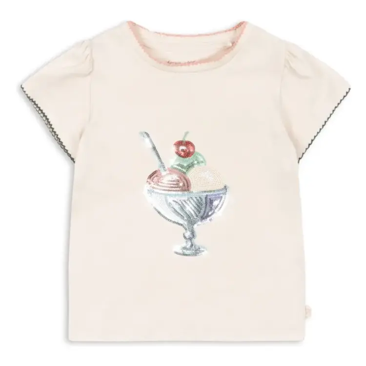 Konges Sløjd Famo Puff Tee - Ecru