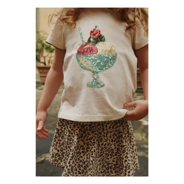 Konges Sløjd Famo Puff Tee - Ecru