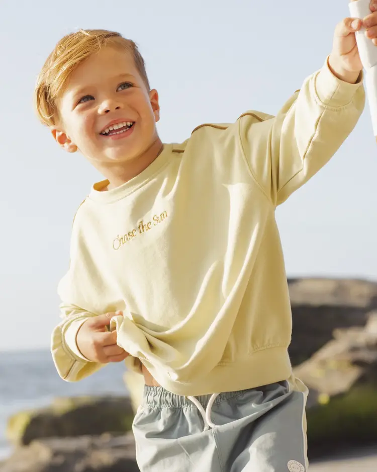 Rylee + Cru Relaxed Sweatshirt Chase The Sun