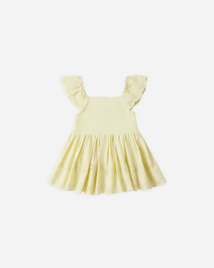 Rylee + Cru Remi Romper Citron