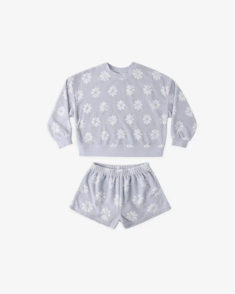 Rylee + Cru Karli Set Periwinkle Daisy