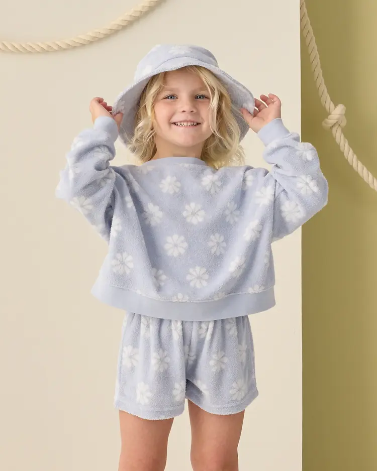 Rylee + Cru Karli Set Periwinkle Daisy